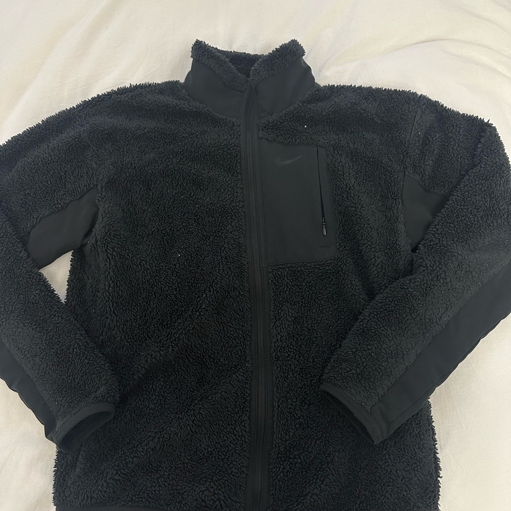 Nike Black Sherpa Jacket